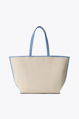 Personalized Canvas and Leather Tote
